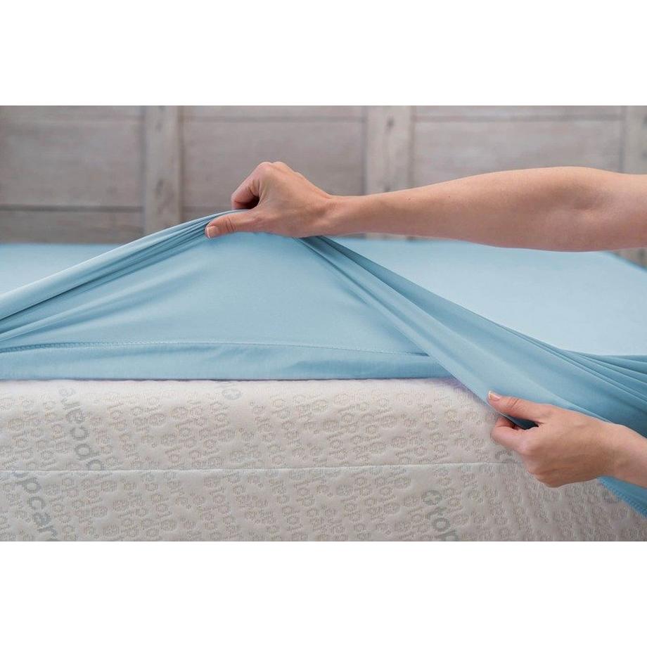 Mara Vital Tencel Fixleintuch Himmelblau  