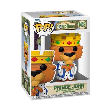 Funko  POP - Disney - Robin Hood - 1439 - Prince John 