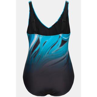 Ulla Popken Bellieva Maillot de bain dégradé sans bonnets souples recyclé  