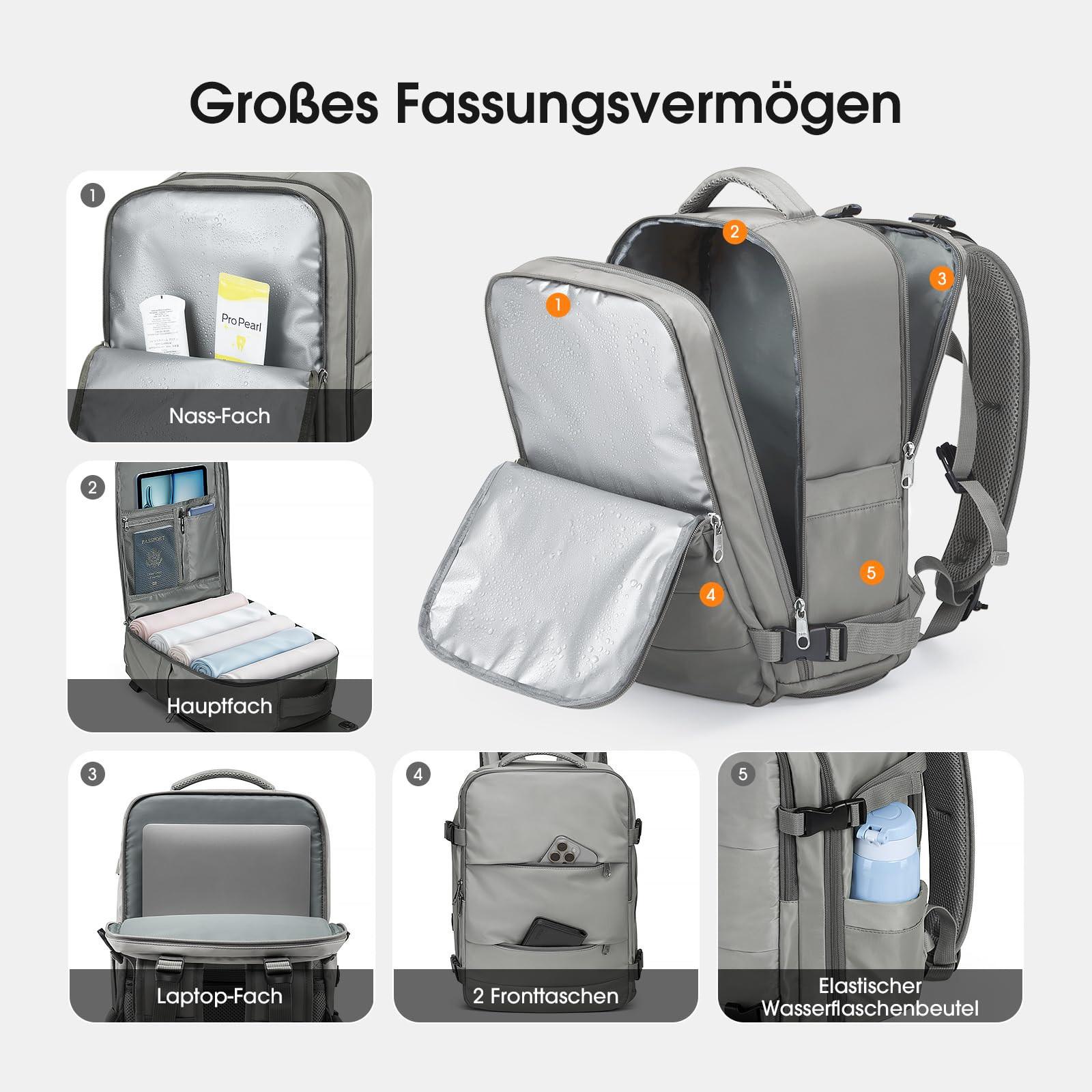 Only-bags.store Zaino da viaggio bagaglio a mano  