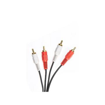 Skytronic CX402-3 Audio-Kabel 2,5 m 2 x RCA Schwarz