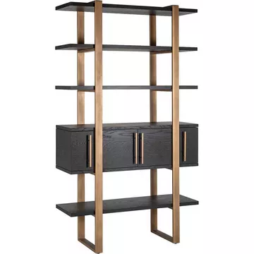 VCM Holz Raumteiler Stand Regal Bücherregal Deko Bücher 6 Fächer Standregal  Palusa L Farbe: Weiß