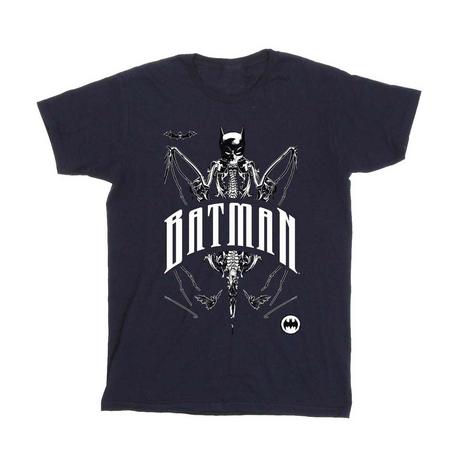 BATMAN Skelett Print Slim Fit T-Shirt  