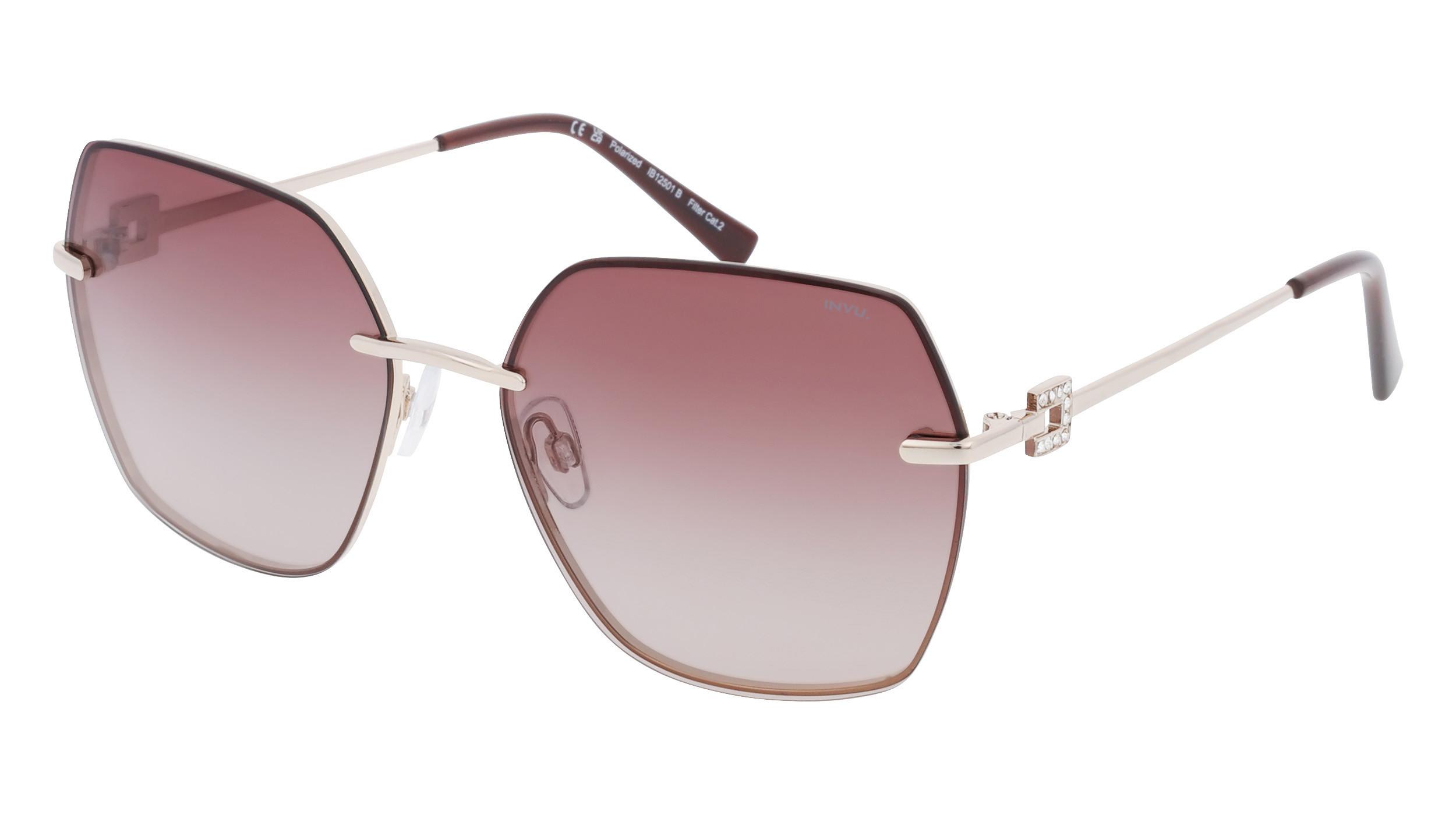 INVU Lunettes de soleil polarisées avec étui  