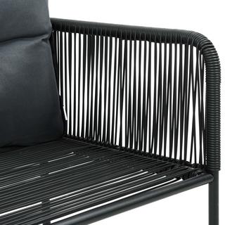 VidaXL Chaise de salle à manger rotin synthétique  