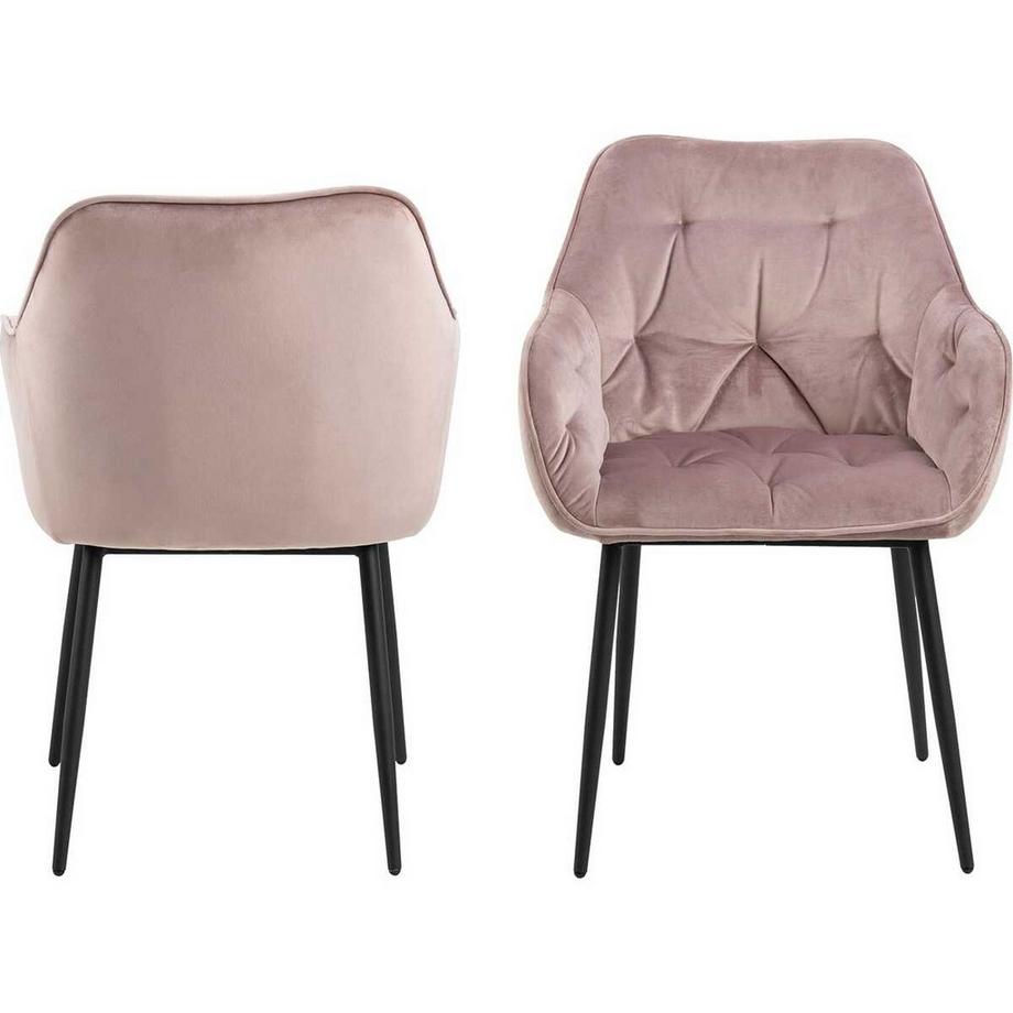 Poltrona Aaron dusty rose