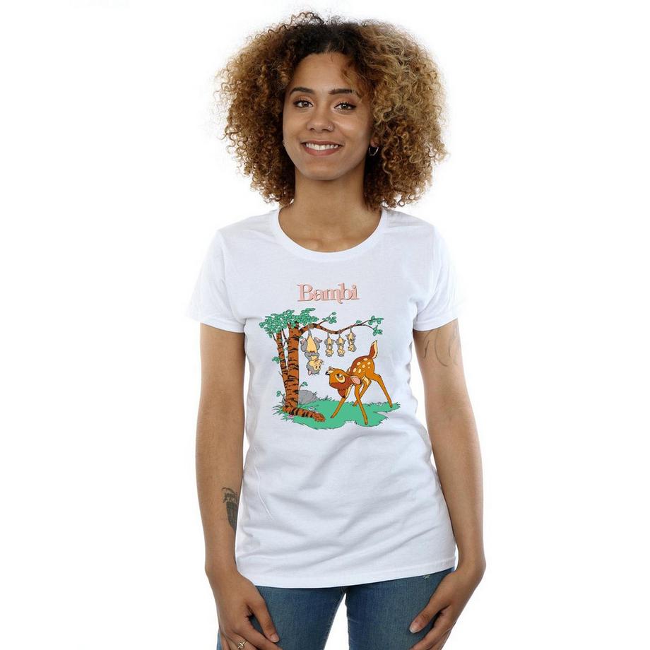 Disney Bambi T-Shirt Stampata  