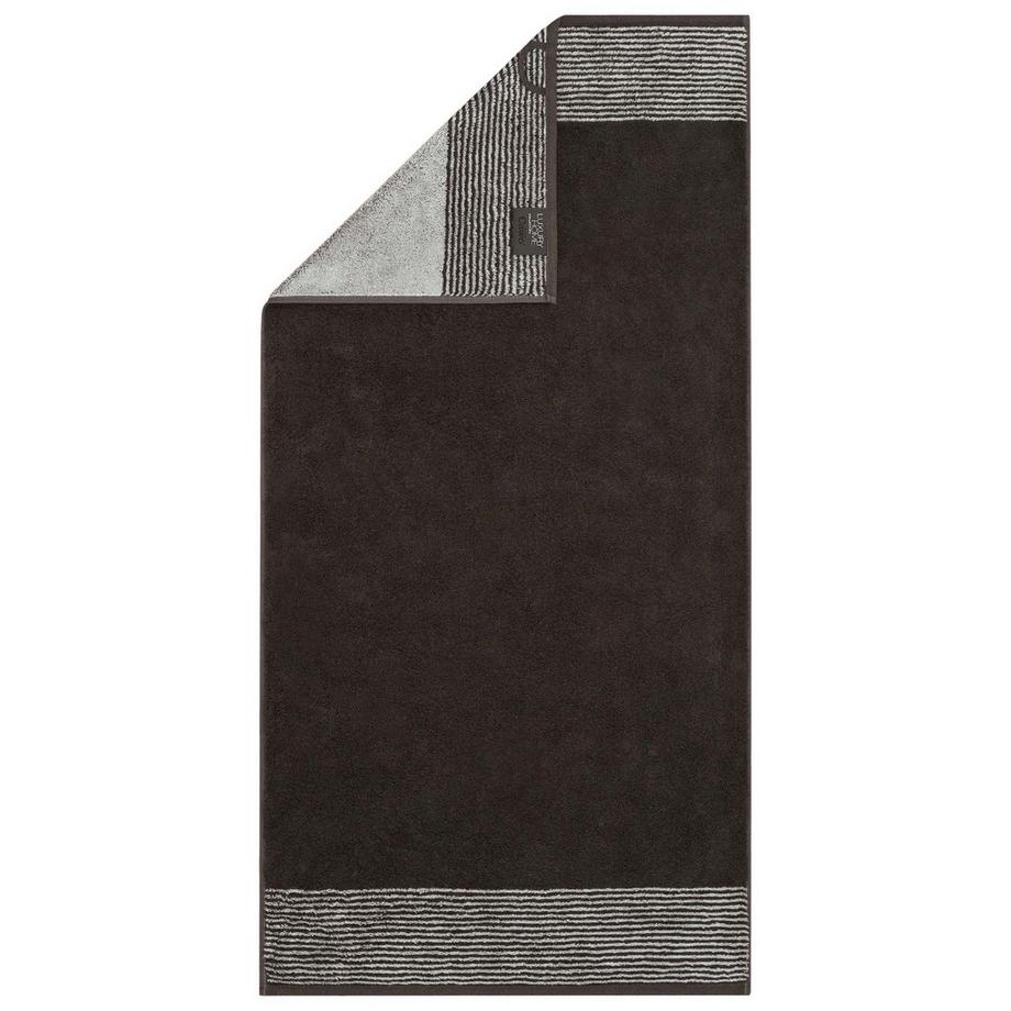 Cawö Serviette de bain  Paquet de 3-Luxury Home Two-Tone  