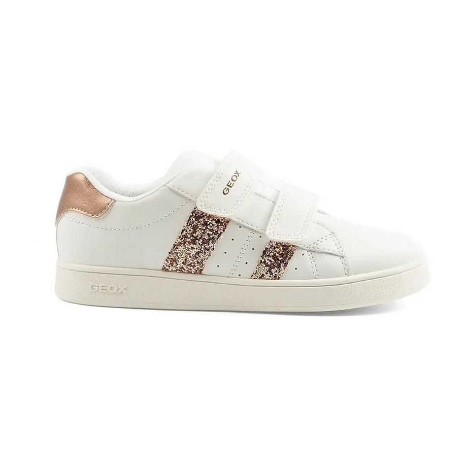 GEOX Eclyper Klett Sneaker mit metallischen Streifen  