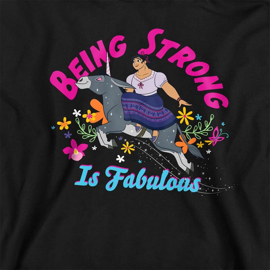 Encanto  Being Strong Is Fabulous Felpa Con Cappuccio Luisa 