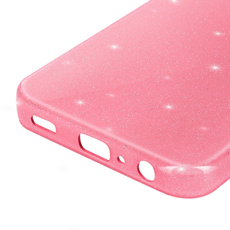 Avizar  Cover glittera Samsung Galaxy A05s rosa 