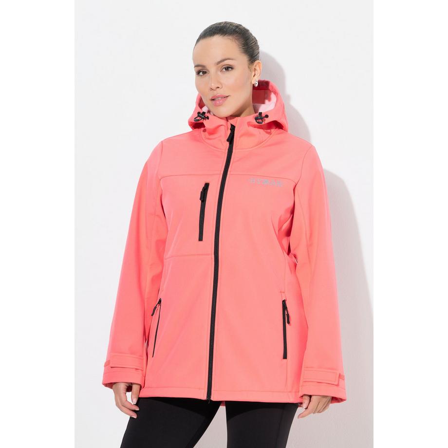 Ulla Popken HYPRAR Wasserabweisende Stretch Softshelljacke  