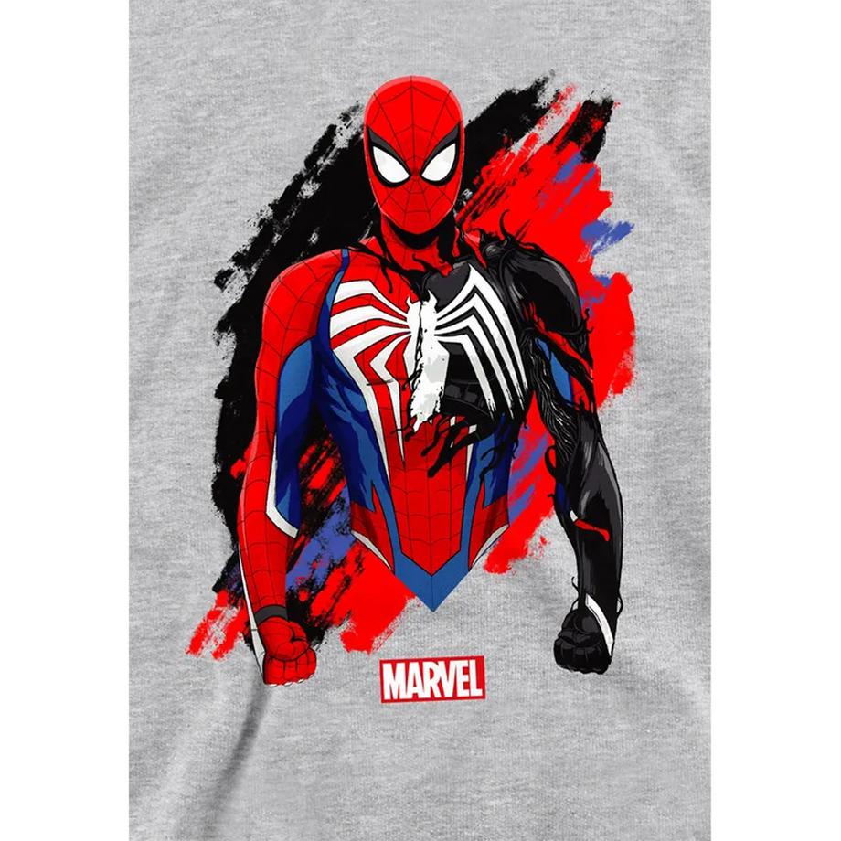 Spider-Man  Symbiote Felpa Con Cappuccio Erica Da Indossare 