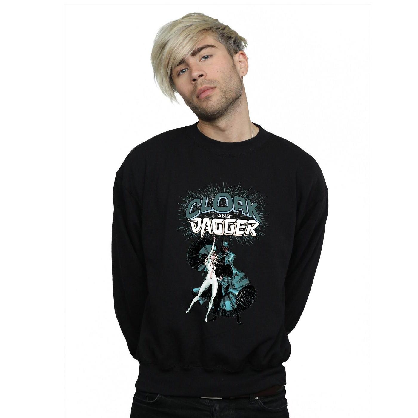 MARVEL Cloak and Dagger Sweatshirt Imprimé Graphique  