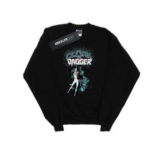 MARVEL Cloak and Dagger Sweatshirt Imprimé Graphique  