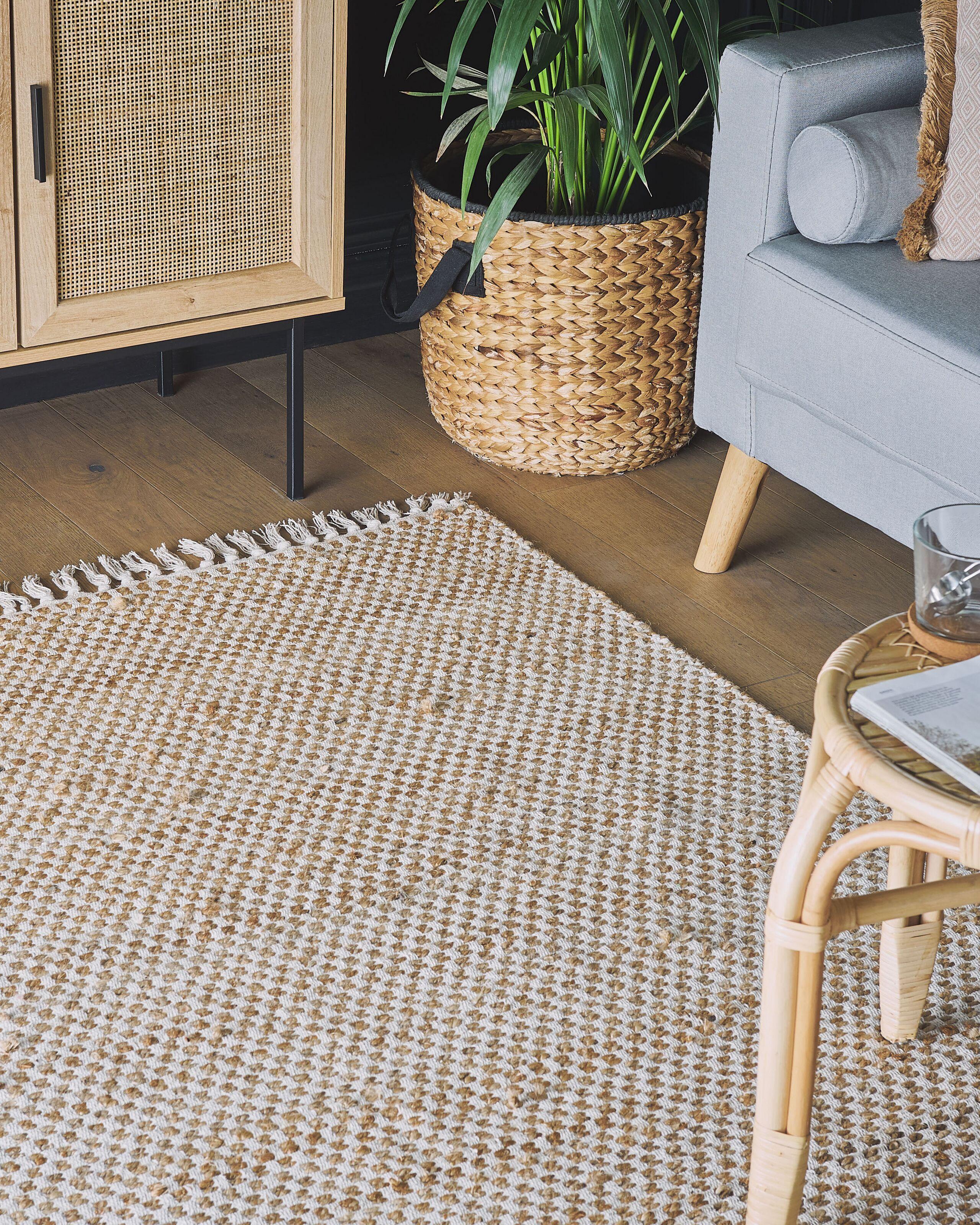 Beliani Teppich aus Baumwolle Boho ZERDALI  