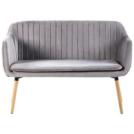 Beliani Küchensofa aus Samtstoff Modern TABY  