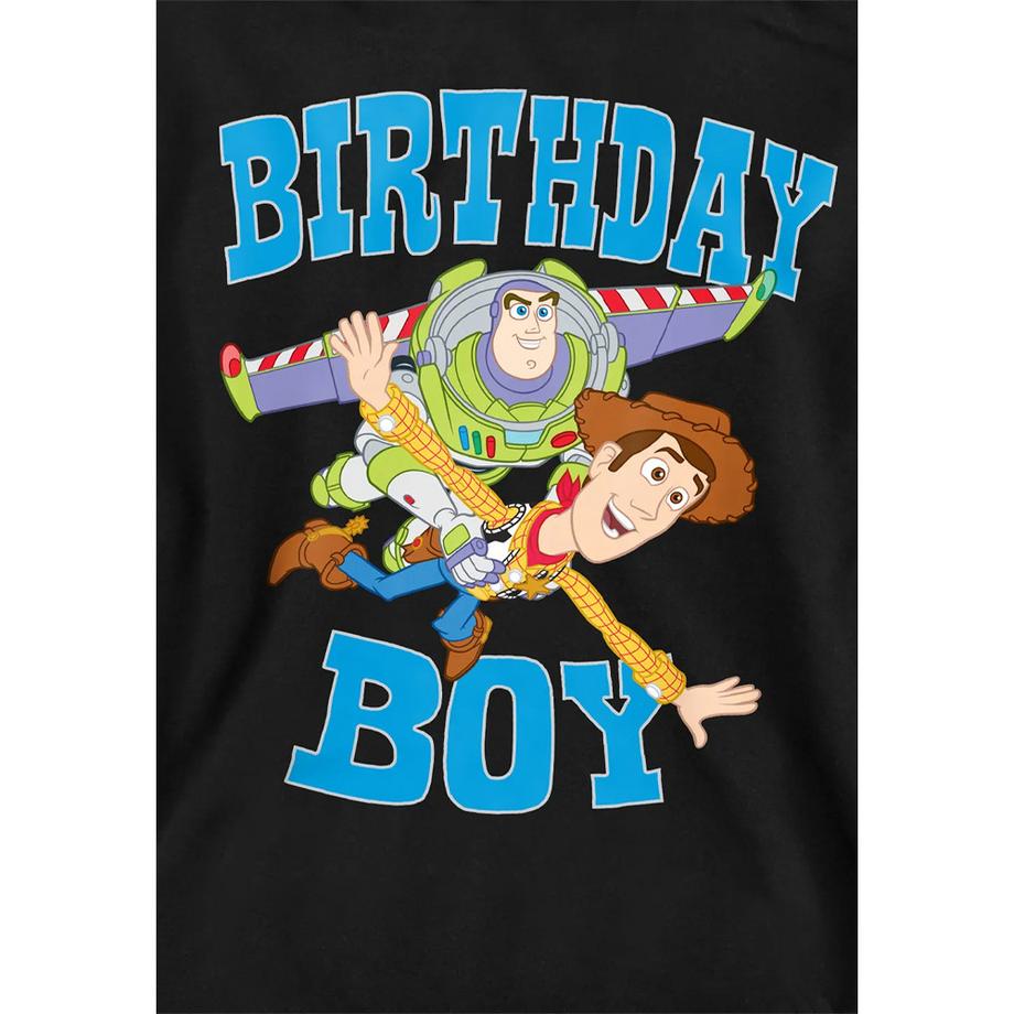 Toy Story  Birthday Boy Felpa Con Cappuccio Woody E Buzz Lightyear 