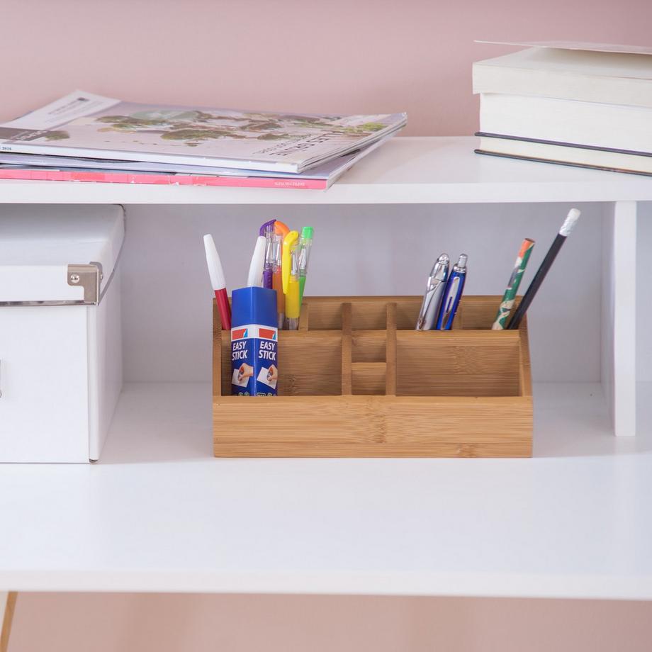 B2X Organisation de bureau en bambou  