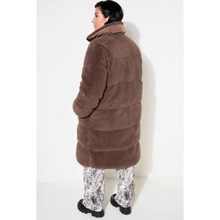 Studio Untold Teddy Steppmantel Straight Shape Nylon Schulter  