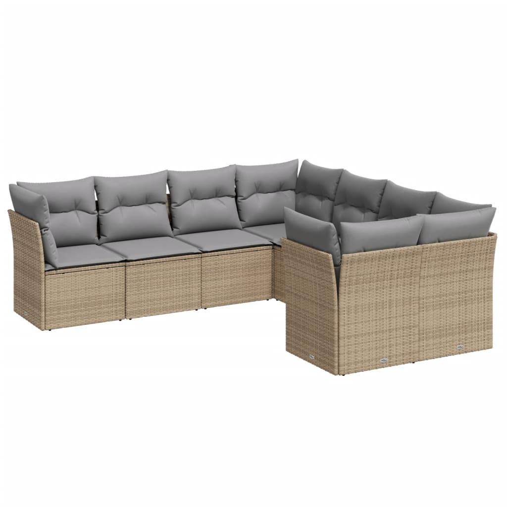 VidaXL Garten sofagarnitur poly-rattan  