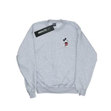 Mickey Mouse Kickin Retro Chest Sweatshirt