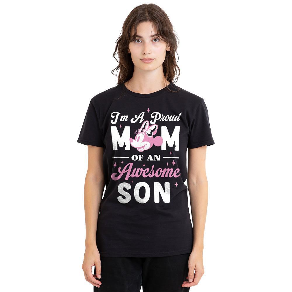 Minnie Mouse Proud Mom Awesome Son T-Shirt  
