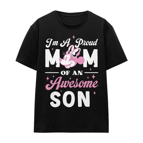 Minnie Mouse Proud Mom Awesome Son T-Shirt  