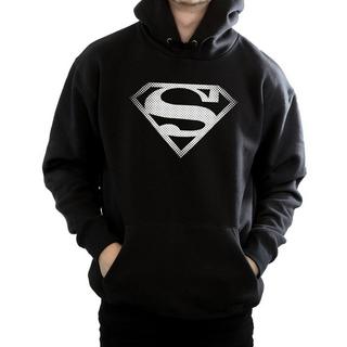 DC COMICS Superman Logo Felpa con Cappuccio  