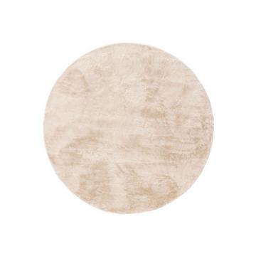 Tappeto di pelliccia Furry Beige