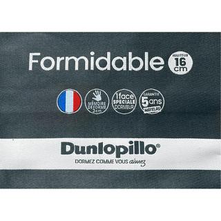 LINEA SOFA Canapé 3 places convertible express en tissu bleu - Couchage 140 cm - Matelas 16 cm avec mousse à mémoire de forme CALITO  