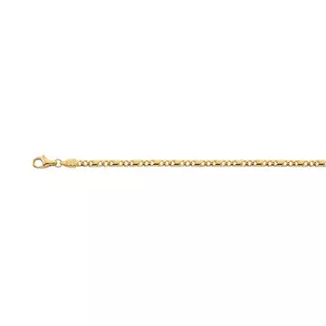 Bracelet 8er-Kette Gelbgold 750, 3.2mm, 19cm