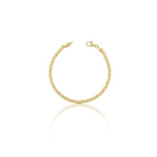 MUAU Schmuck  Bracelet 8er-Kette Gelbgold 750, 3.2mm, 19cm 
