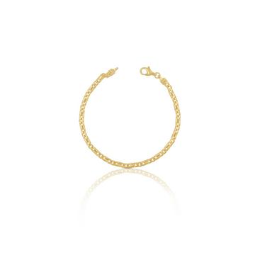 Bracelet 8er-Kette Gelbgold 750, 3.2mm, 19cm