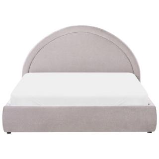 Beliani Lit ottoman en Tissu Moderne MOUZON  