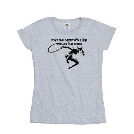 DC COMICS  Catwoman Don´t Play Games TShirt 