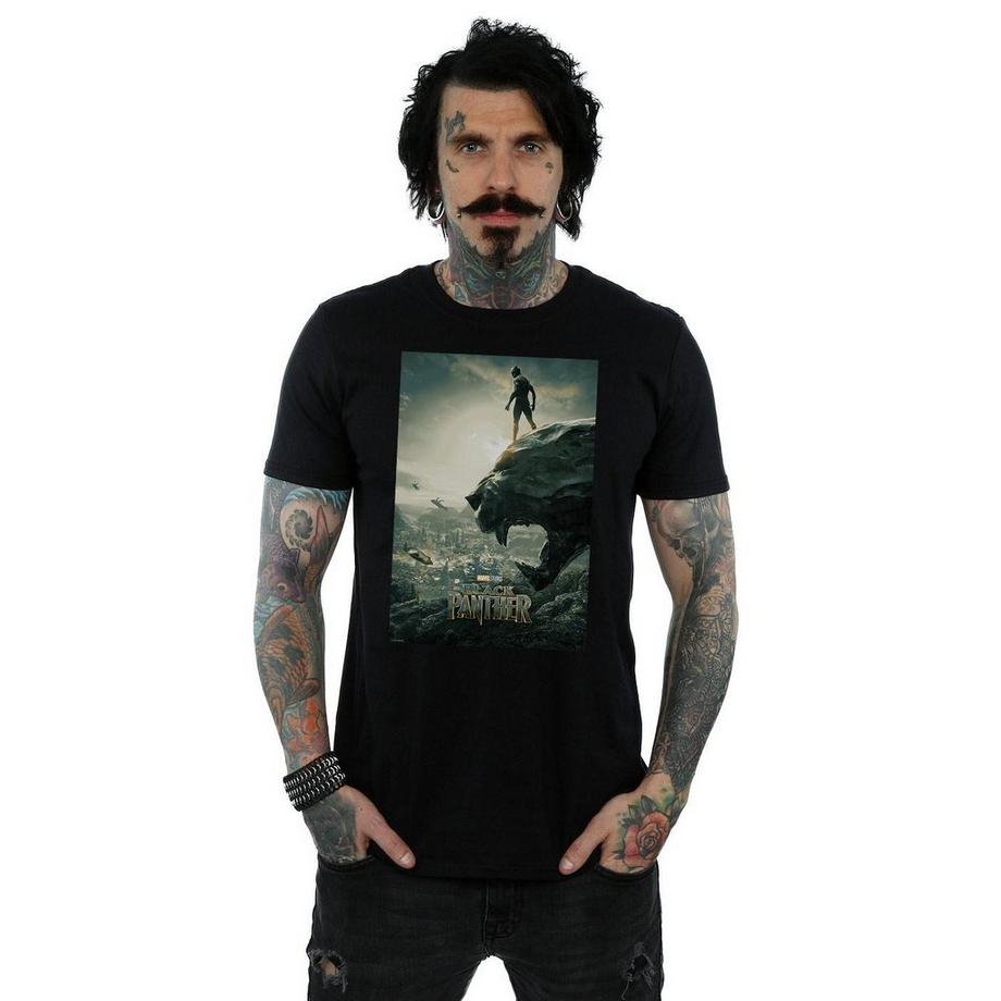 MARVEL Black Panther Movie Poster T-Shirt  