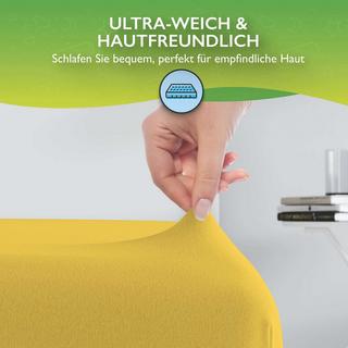 etérea Himmlische Qualität Comfort Jersey Topper Spannbettlaken  