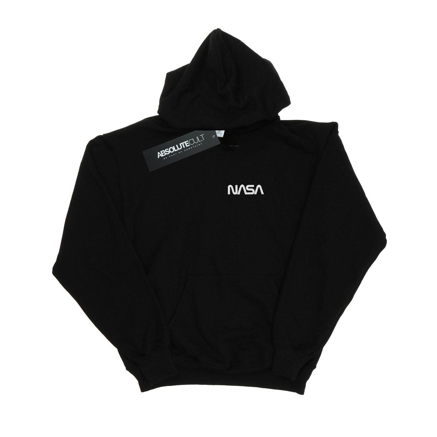 Nasa  Modern Logo Chest Kapuzenpullover 