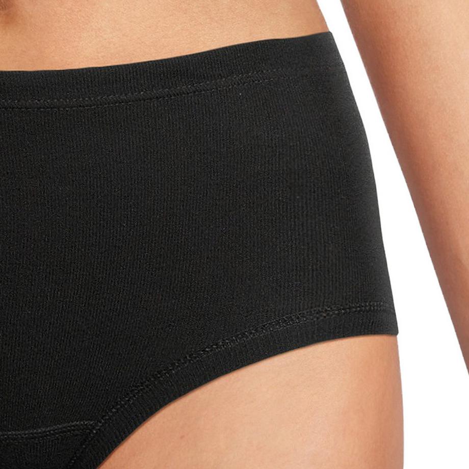 Conta Confezione da 5 Slip Vita Alta a Costine Fini  