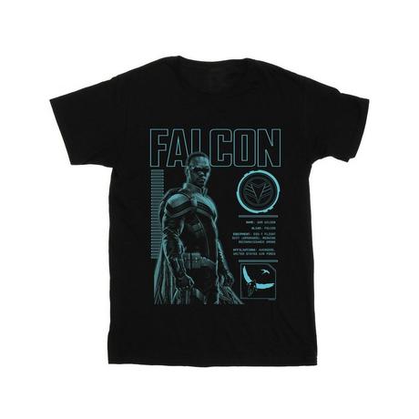 MARVEL  Tshirt THE FALCON AND THE WINTER SOLDIER FALCON BIO 