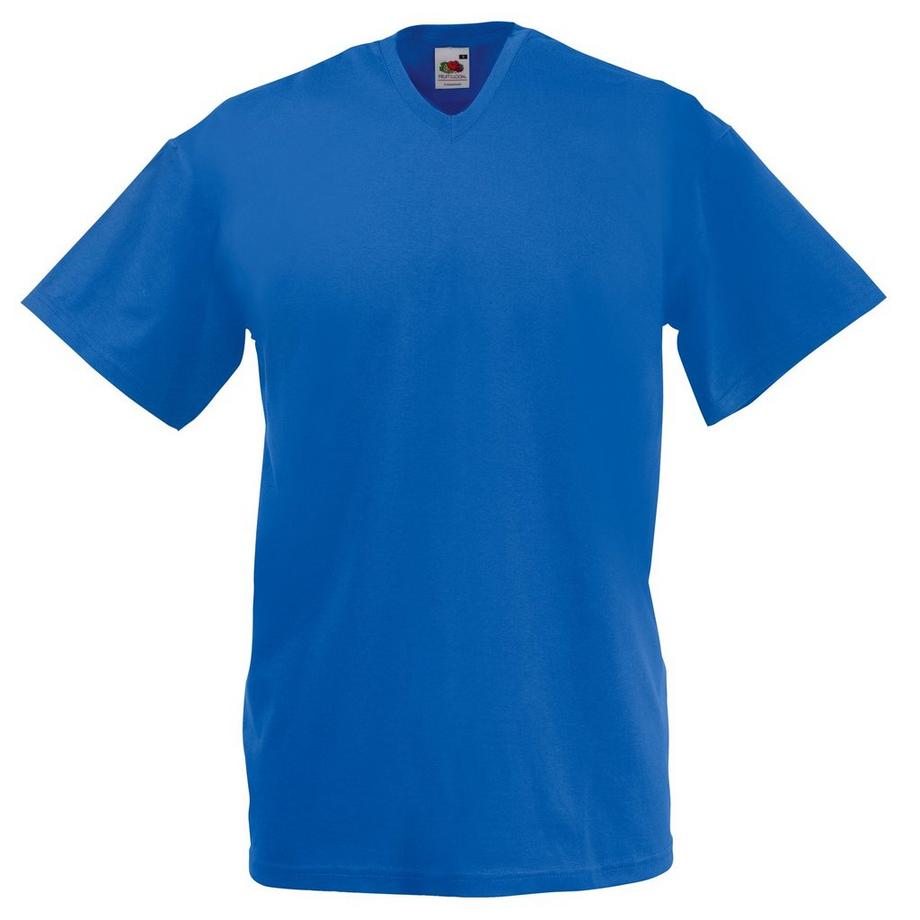 Fruit of the Loom Valueweight T-Shirt Col V Manches Courtes  
