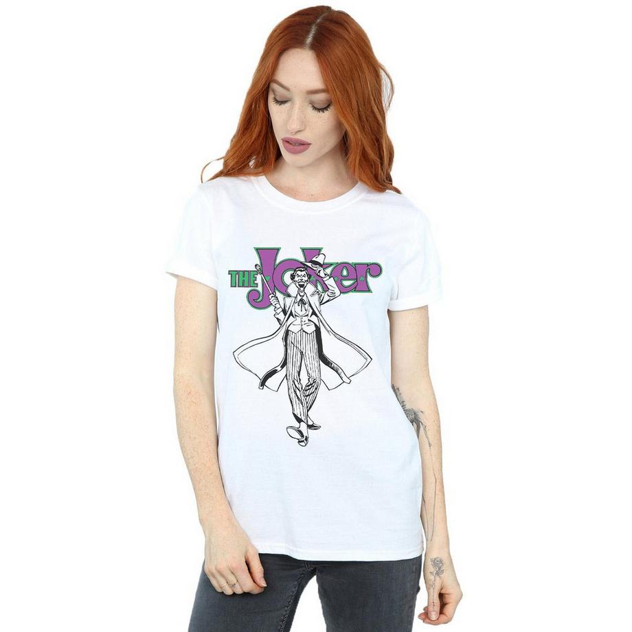 DC COMICS The Joker T-Shirt Imprimé Graphique  