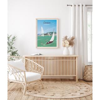 La-Jonx Genève - La Baignade - Poster  