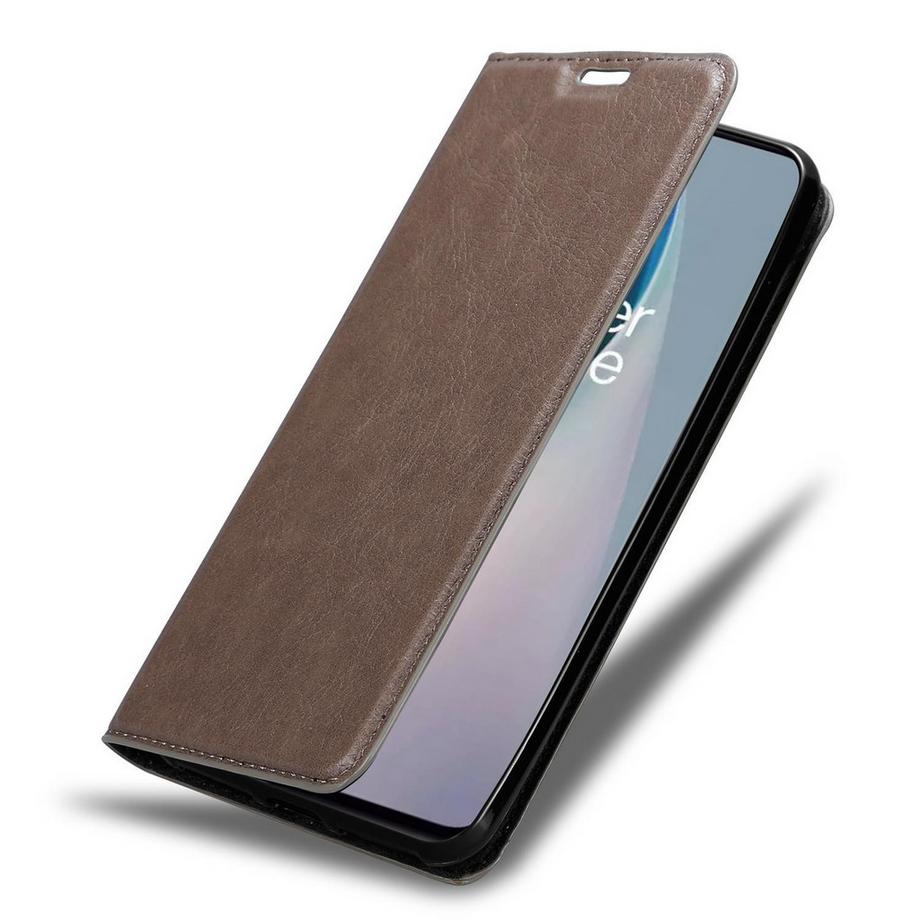 Cadorabo  Housse compatible avec OnePlus Nord N10 5G - Coque de protection avec fermeture magnétique, fonction de support et compartiment pour carte 