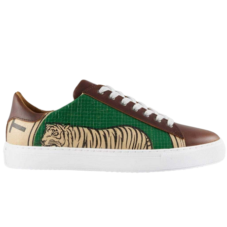 Elephbo  Sneaker low - Green Tiger 