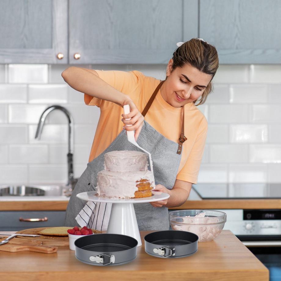 B2X Ensemble de 4 moules à charnière ronds  