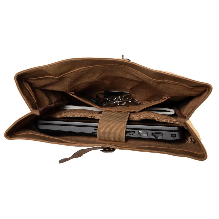 Exacompta Eterneco Zaino 32x44x12cm Carta Effetto Pelle  