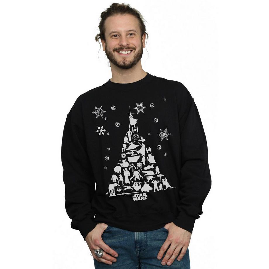 STAR WARS Star Wars Christmas Tree Slim Fit Sweatshirt  