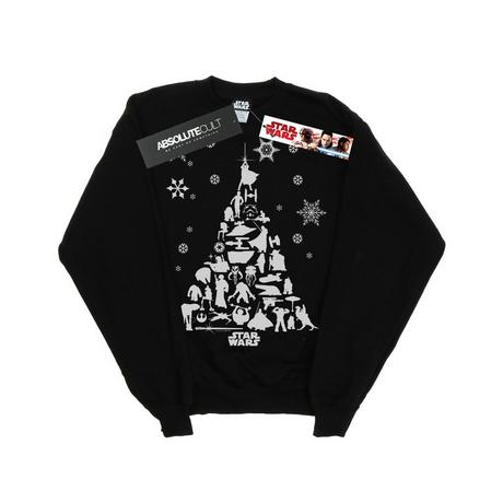 STAR WARS Star Wars Sweatshirt Imprimé Arbre de Noël  